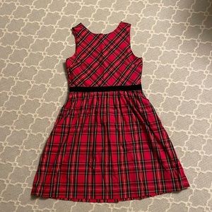 CrewCuts Plaid Holiday Dress